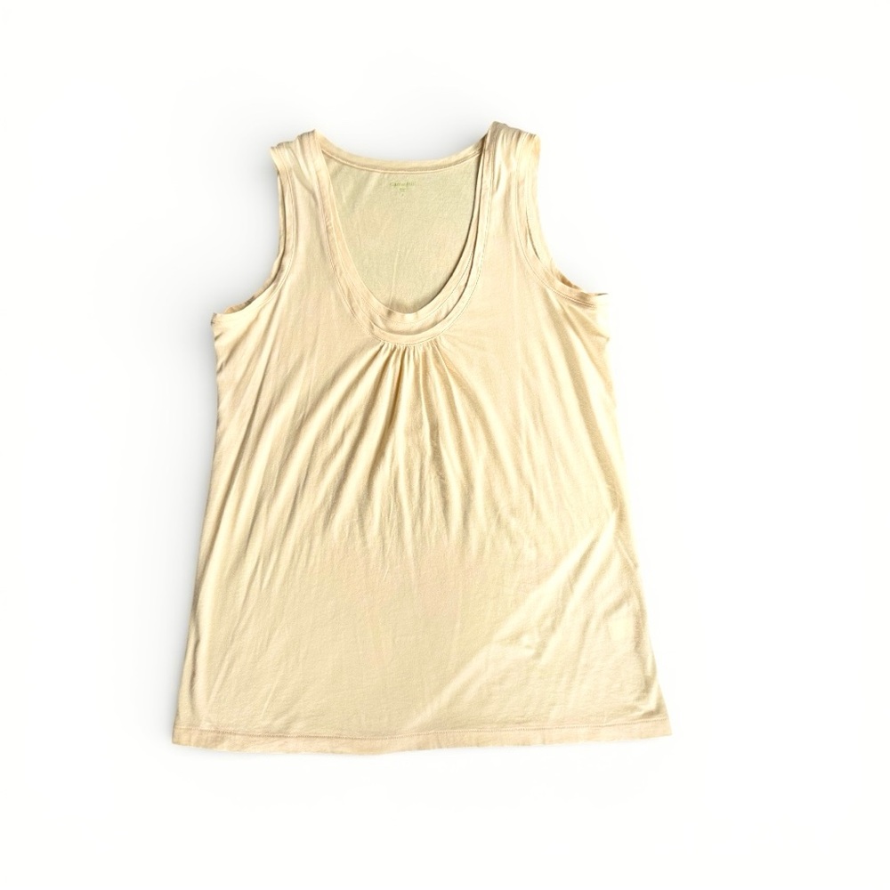 Garnet Hill Yellow Blouse - Picture 4 of 7